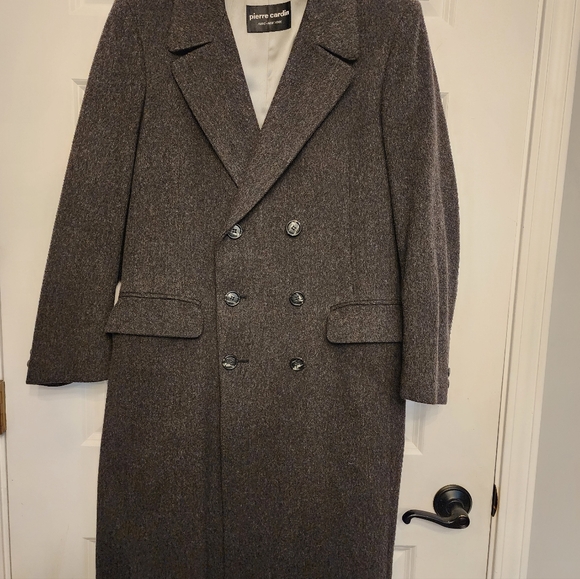 Vintage Mens PIERRE CARDIN 100%wool Top Coat - Picture 13 of 16